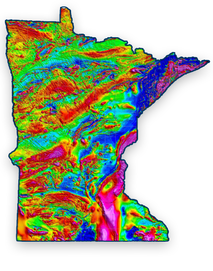 aeromagnetic map of Minnesota